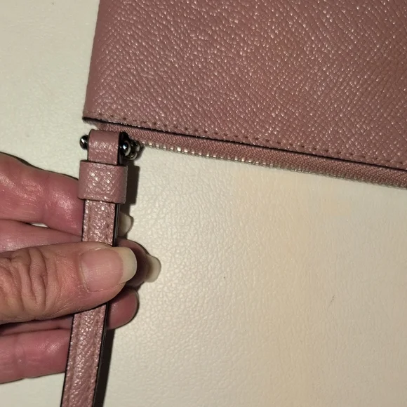 Coach Dusty Pink Wristlet - Picture 6 of 7
